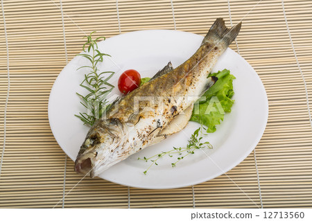 Grilled seabass Grilled seabass 12713560