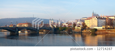 Panoramic view of Prague Panoramic view of Prague 12714287