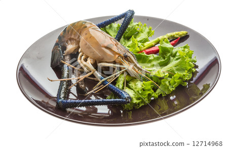 圖庫照片: freshwater prawn