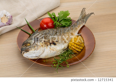 Grilled dorado Grilled dorado 12715341