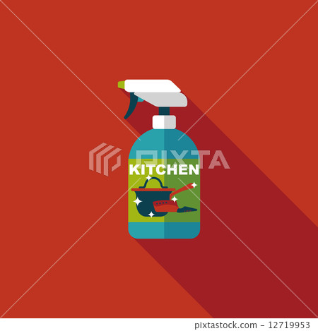 kitchenware bottle soap flat icon with long shadow,eps10 kitchenware bottle soap flat icon with long shadow,eps10 12719953