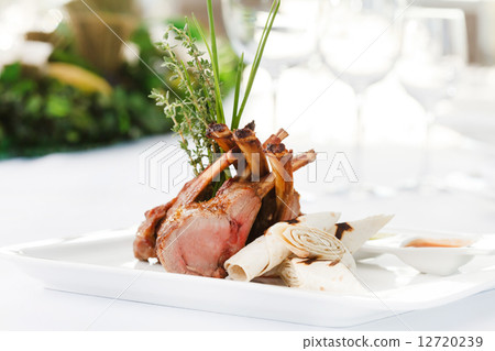 ribs with different sauce 12720239