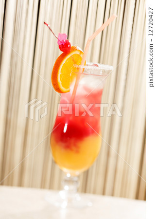 cocktail with orange cocktail with orange 12720427