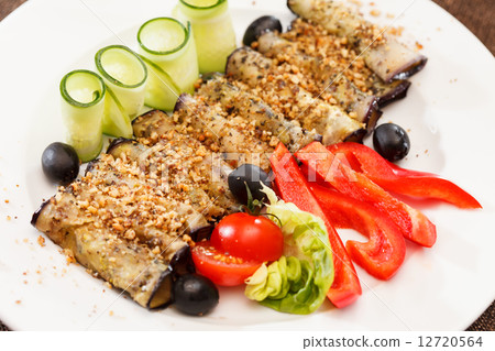 Eggplant rolls 12720564