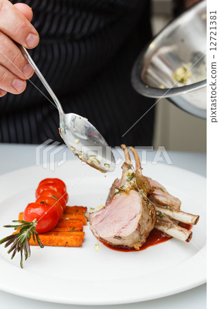 lamb chops lamb chops 12721381
