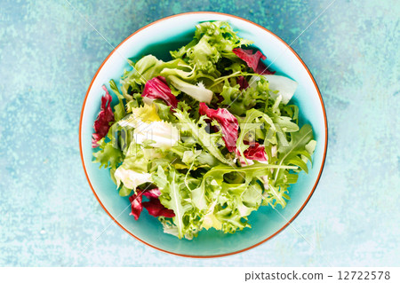Fresh green salad 12722578