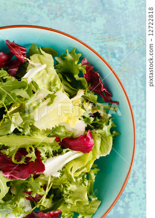 Fresh green salad 12722818