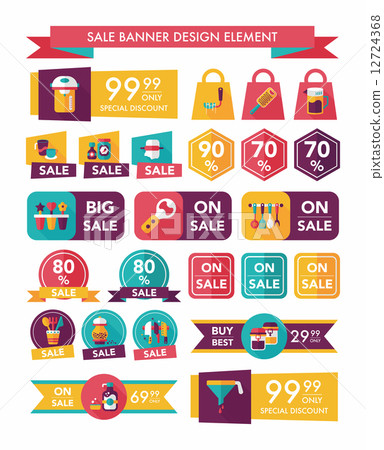 Kitchen sale banner design flat background,eps10 Kitchen sale banner design flat background,eps10 12724368