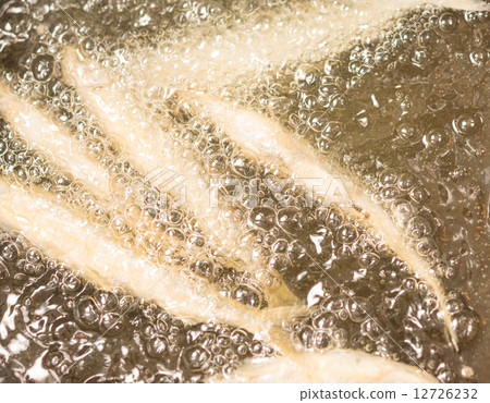 Deep-fried pork fish 12726232