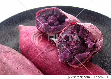Delicious sweet potato with purple potato 12726331