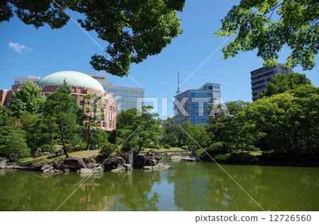 Old Yasuda garden in the summer Old Yasuda garden in the summer 12726560