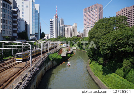 河火車和船 12726564