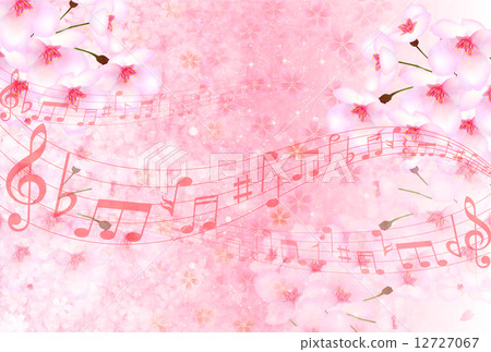 樂譜音樂櫻桃樹 樂譜音樂櫻桃樹 12727067