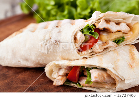 tortilla wrap, fajita tortilla wrap, fajita 12727406