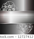 Metal texture with gear 12727412