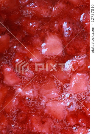 Handmade strawberry sauce fruit sauce 12727816