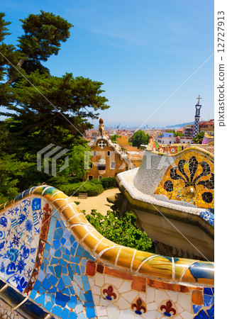 Park Guell - Barcelona Spain 12727913