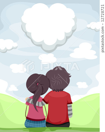 Skygazing Couple 12728721
