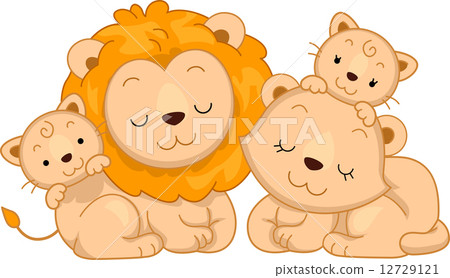 Lion Family 12729121