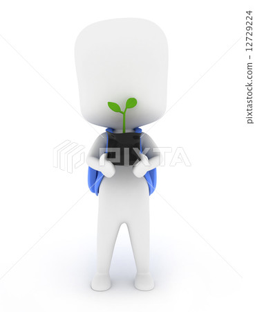 Holding Seedling Holding Seedling 12729224