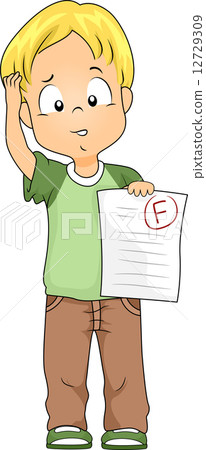 Failing Grade - Stock Illustration [12729309] - PIXTA