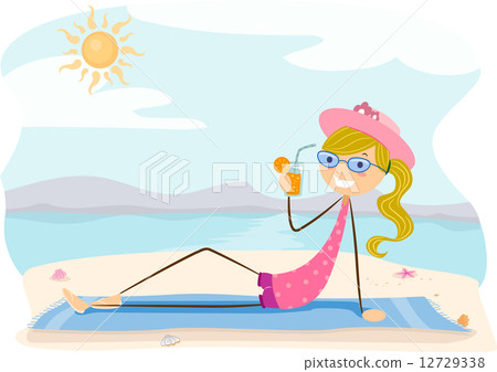 Beach Girl Beach Girl 12729338