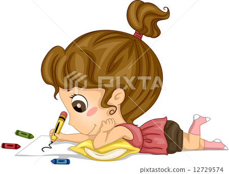 Girl Drawing 12729574