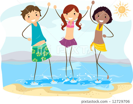 Beach Friends 12729706