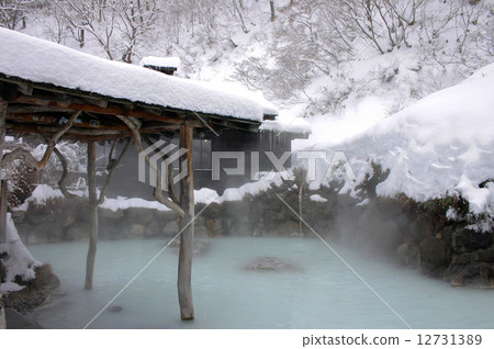 Crane no yu hot spring open-air bath 12731389
