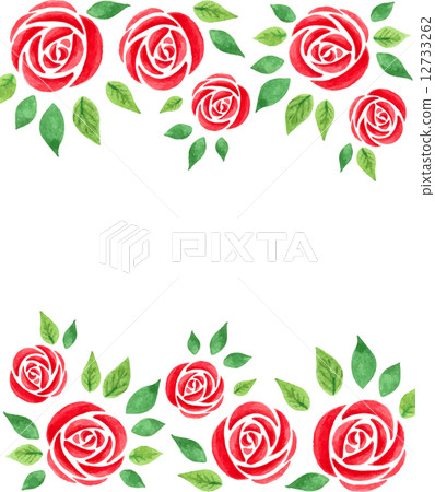 Background with roses 12733262