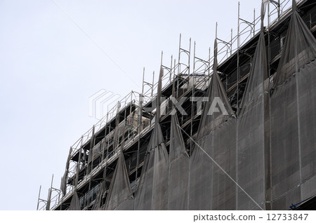 Renovation work site -2 Renovation work site -2 12733847