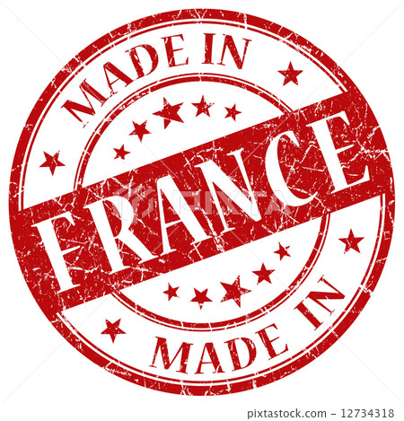 Made In France red stamp 12734318