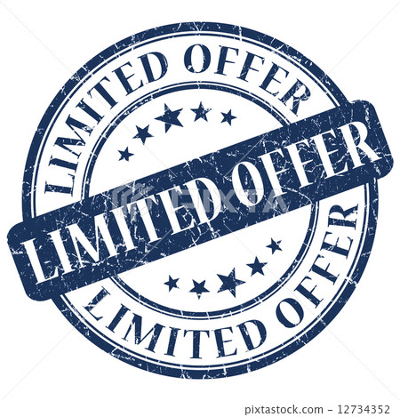 LIMITED OFFER Blue stamp LIMITED OFFER Blue stamp 12734352