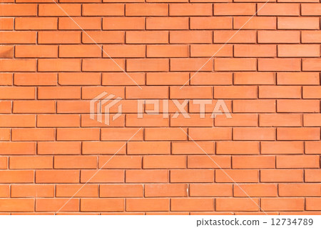 Background orange brick wall 12734789