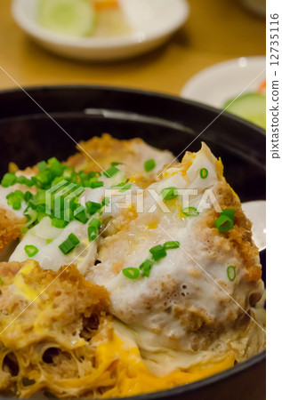 katsudon in bowl 12735116