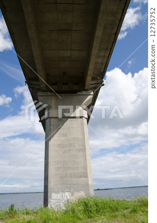 Olandbridge, vertical image from low angle Olandbridge, vertical image from low angle 12735752