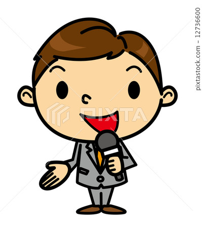 SD male reporter SD male reporter 12736600