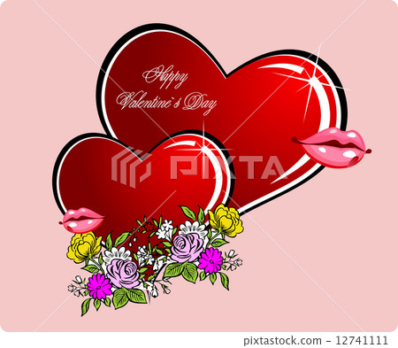 Valentine`s Day  Greeting Card 12741111
