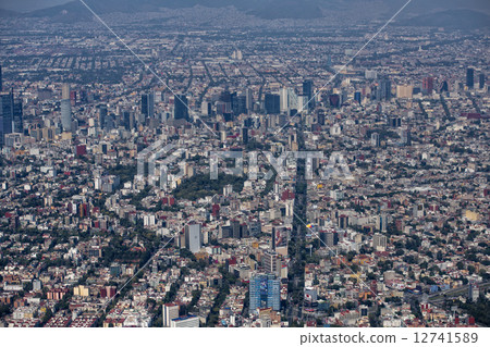 mexico city aerial 12741589