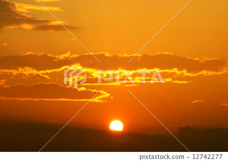 日落 日落 12742277