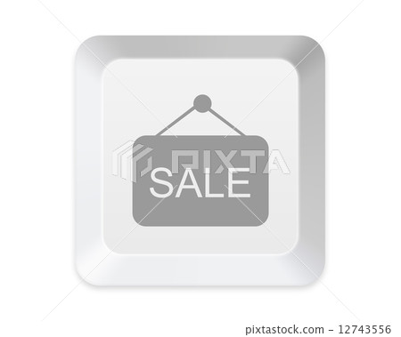 Sale button 12743556