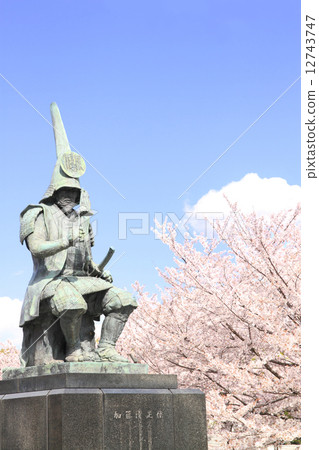 4月愛知名古屋的Kiyomasa Kato雕像 12743747