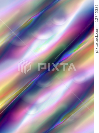 Transparent bubbles coming out from under the rainbow waves 12745385