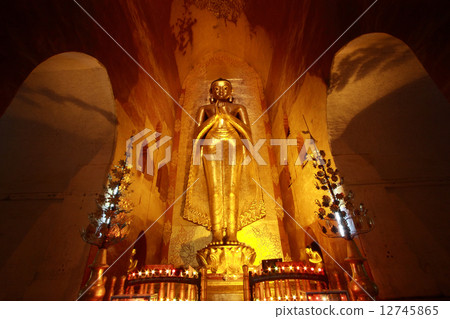 Kassapa buddha image, Ananda temple 12745865