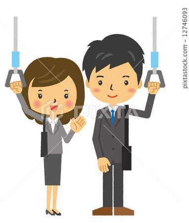 通勤火車通勤夫婦 通勤火車通勤夫婦 12746093