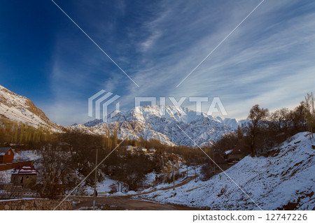 Small mountain village Small mountain village 12747226