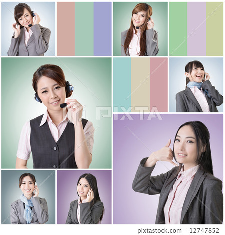 business woman talk 12747852