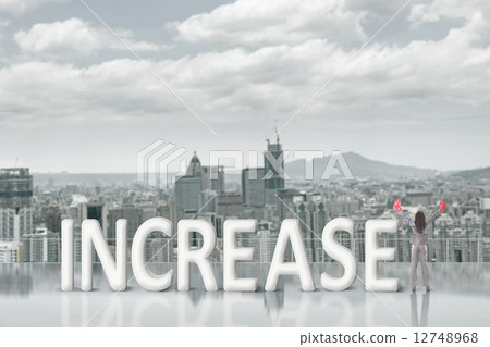 Concept of improve, increase, boost 12748968