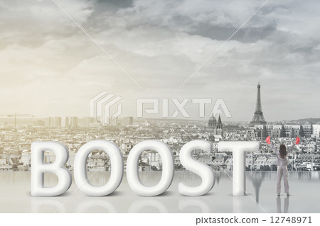 Concept of improve, increase, boost 12748971