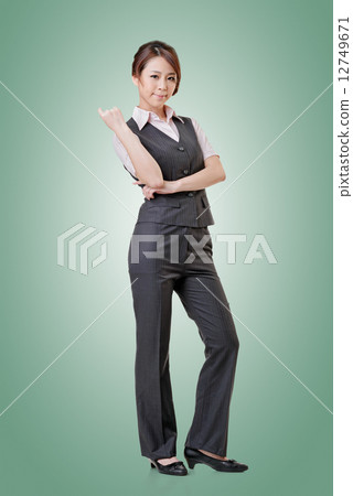 Asian business woman 12749671